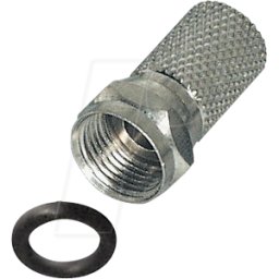 MAXTRACK MATR FF0/7DL - Twist-on F-plug, para cable de antena de Ø 7,0 mm