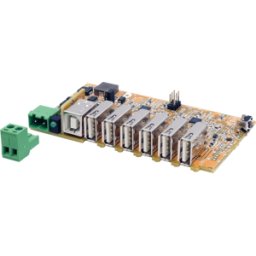 EXSYS 1596HMVSPL - USB 2,0 placa de 6 puertos HUB, 15kV ESD, administrado