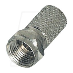 MAXTRACK MATR FF0/7L - Twist-on F-plug, para cable de antena de Ø 7,0 mm