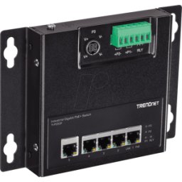 TRENDNET TRN TI-PG50F - Switch, 5 puertos, Gigabit Ethernet, PoE+