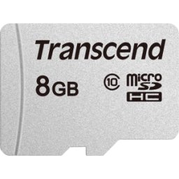 TS8GUSD300S - Tarjeta de memoria microSDHC 8 GB, Transcend 300S, clase 10