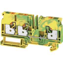 WEIDMÜLLER A3C 6 PE - Klippon® Connect feed-through terminal, A-series green/yellow