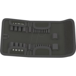 WERA 05136464001 - Bolsa plegable, vacía, 170 x 130 mm