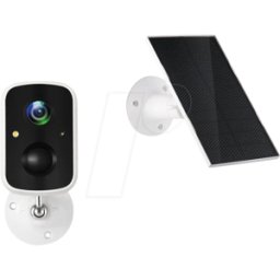 TECHNAXX TX-244 - Cámara de seguridad, IP, WLAN, exterior, con panel solar