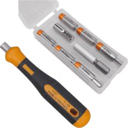 BERNSTEIN BERN 4 970 G - Juego de adaptadores de par, 9 piezas, 0,1 - 0,6 Nm, 4 mm
