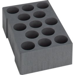 BS SYSTEMS GMBH & CO. KG BOXX 1000010141 - Inserto de espuma, para 13 cartuchos de silicona, para L-BOXX 37