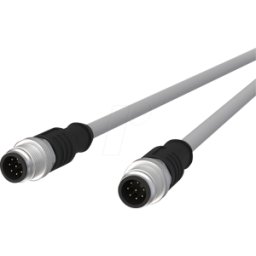 METZ CONNECT MC 142MKA11020 - Cable de sensor, M12, 8 polos, ac > ac, 2 m