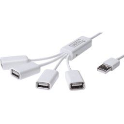 DIGITUS DA-70216 - DIGITUS USB 2.0 - cable hub de 4 puertos, 100cm