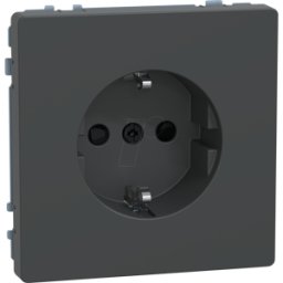 MERTEN ME MEG2300-6034 - Toma de corriente con toma de tierra, antracita, diseño d