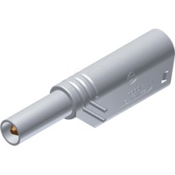 HIRSCHMANN TEST & MEASUREMENT LAS S WS WS - Conector de torre de seguridad, 1000 V CAT II, blanco