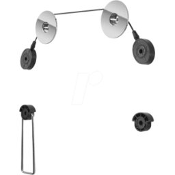 GOOBAY 63490 - Soporte mural para TV, fijo, 26" - 55", negro