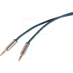 SHIVERPEAKS SHVP 30815-SL - Cable de audio, conector jack de 3,5 mm, 5 m.