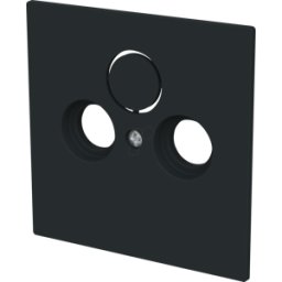 BUSCH-JAEGER BJ 1743-45M - Disco central para toma de antena 2/3 veces