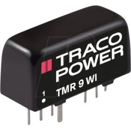 TRACO TMR 9-2423WI - CONVERTIDOR CC/CC TMR 9WI, 9 W, 15 V, 300 MA, SIL-8