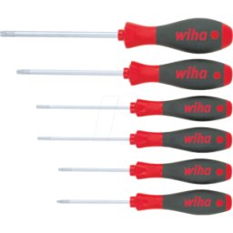 WIHA 07155 - Juego de destornilladores SoftFinish®, TX, 6 piezas