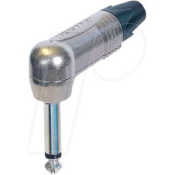 NEUTRIK NP2RX - conector angulado de 2 polos, 6,35 mm, plata
