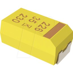 KEMET T491D 10U 50 - Chip tántalo, diseño D, 10 microF, 10%, 50 V, 125