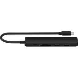 ST-P6SK - Adaptador USB-C 6 en 1 Slim Multiport negro Satechi