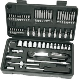 BRÜDER MANNESMANN MAN 29165 - Juego de llaves de vaso, Multi, 1/4", 65 piezas