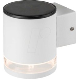 V-TAC VT-23013 - Aplique solar, 70 lm, 3000 K, blanco