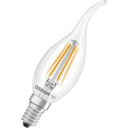 LEDVANCE GMBH LDV 854468810 - Lámpara LED Star E14, 3,4 W, 470 lm, 2700 K, filamento