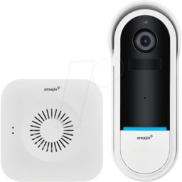 OMAJIN OVD-01-EU - Timbre de vídeo inalámbrico, Wi-Fi