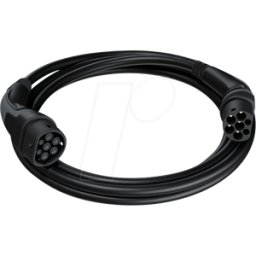 GO-E CH-10-07-7 - Cable de tipo 2, para vehículos eléctricos, 22 kW, 5 m