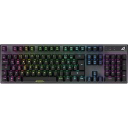 SHARKOON SHARK SGK20RED - Teclado para juegos, USB, RGB, Huano Red, de