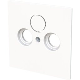 BUSCH-JAEGER BJ 1743-44G - Disco central para toma de antena 2/3 veces