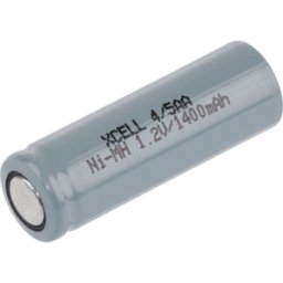 XCELL XC 132863 45A - Célula industrial, NiMH, 4/5A, 1,2 V, 1400 mAh, Flat Top
