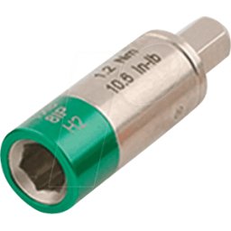 BERNSTEIN BERN 4 983 - Adaptador de par de giro para puntas de 1/4", 1,2 Nm