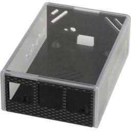 FREI RPI5 CASE CARBON - Carcasa para RASPBERRY PI 5, carbono/transparente
