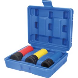 BRILLIANT TOOLS BT 0691005 - Juego de llaves de vaso de fuerza para llantas de 1/2", 17 / 19