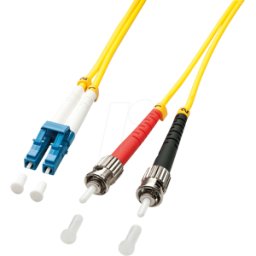 LINDY 47461 - Cable LWL LC/ST OS2 9/125 micras 2m