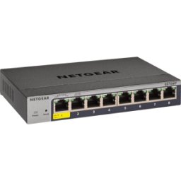 NETGEAR GS108T3 - Switch, 8 puertos, Gigabit Ethernet, PoE