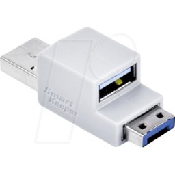SMARTKEEPER SK LK03DB - Cerradura de cable, USB tipo A, azul oscuro