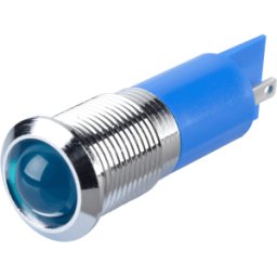 APEM APM Q14P1C B220E - Lámpara de señalización LED, azul, 220 V, 1