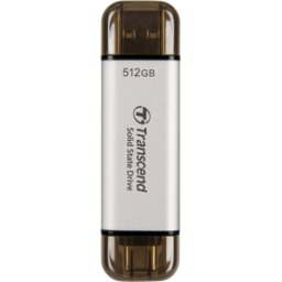 TS512GESD310S - TRANSCEND portátil SSD plata 512GB