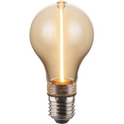 LUXULA LX-100173 - Lámpara de filamento LED, E27, 2 W, 65 lm, 1800 K, atenua