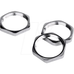 LAPP 52103060 - Contratuerca, hexagonal, M 50 x 1,5, ancho de llave 60 mm, plate