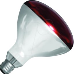 SCHIEFER LIGHTING SCHI 391252502 - Lámpara de infrarrojos, E27, R125, 250 W, roja