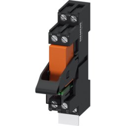SIEMENS SIE LZSRT4B4R24 - Relé enchufable, unidad completa AC 24V, 2 contactos de cambio