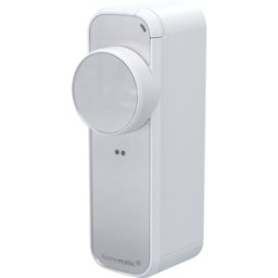 HOMEMATIC IP HMIP DLP-WS - Accionamiento de cerradura de puerta - pro, blanco-plata