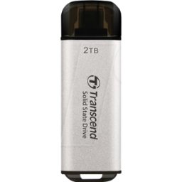 TS2TESD300S - TRANSCEND portátil SSD plata 2TB
