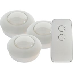 MÜLLER LICHT MLI 27700029 - Luminaria LED móvil Alio Push, mando a distancia, 9x AAA