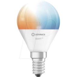 LEDVANCE LDV4058075485617 - Luz inteligente, bombilla, WiFi, 5W, Smart +, blanco sintonizabl