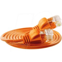 SLIM UL6 05 OR - Cat.6 Cable ligero DELGADO U/UTP 0,5 m naranja