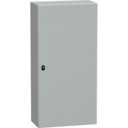 SCHNEIDER ELECTRIC NSYS3D12630P - Carcasa de acero S3D puerta sólida con placa de montaje 1