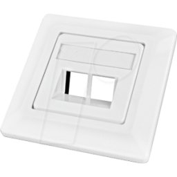 WIREWIN WKS OUTLET 2 - Caja de conexión empotrada para 2x módulo KEYSTON