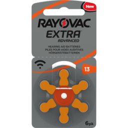 RAYOVAC AID 13 - Batería para audífonos, zinc-aire, 7.8x5.4 mm, ayu